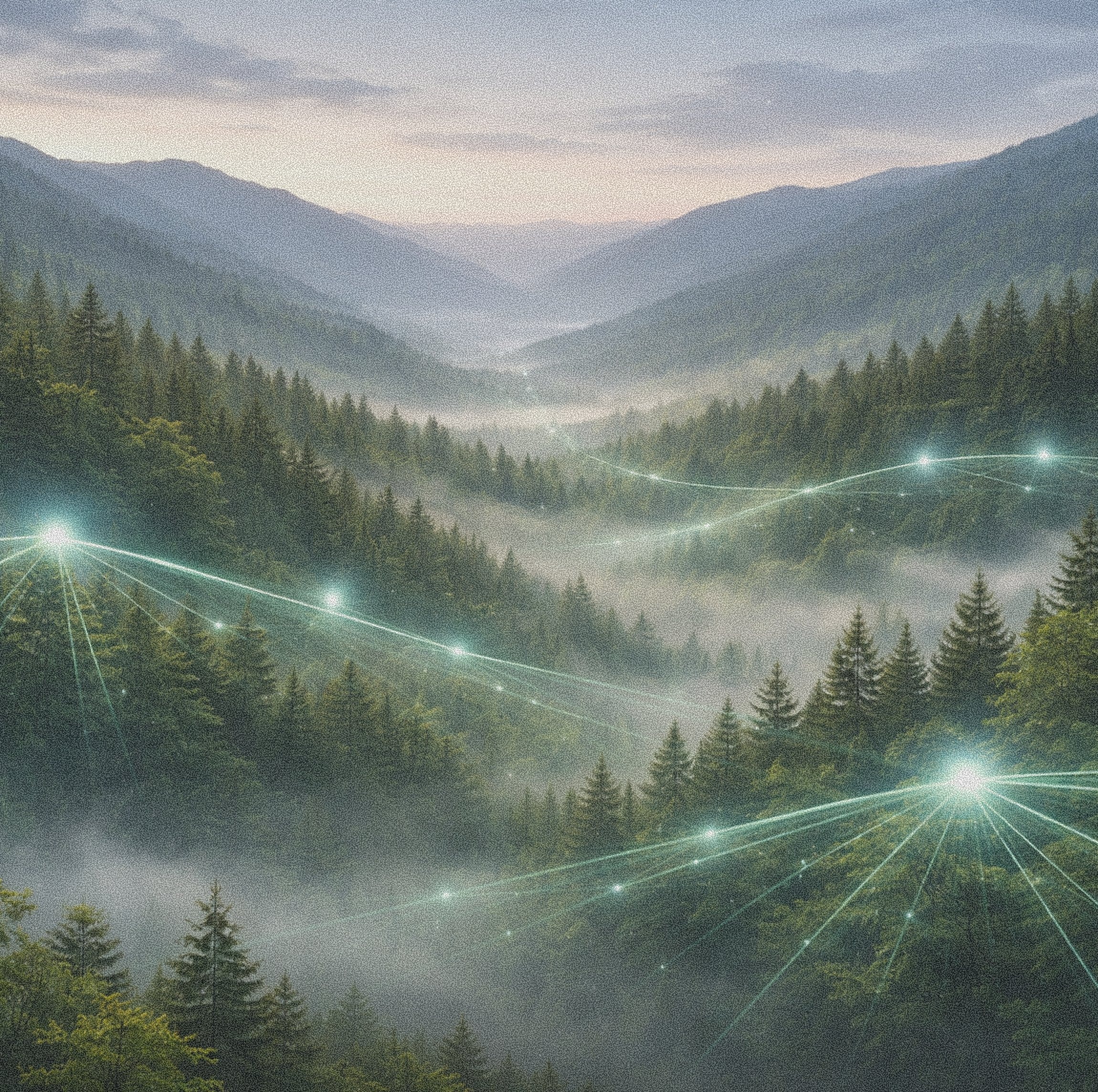 Mountain landscape background